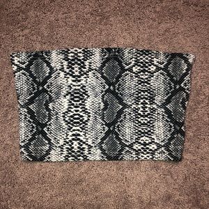 Snake Skin Bandeau Medium